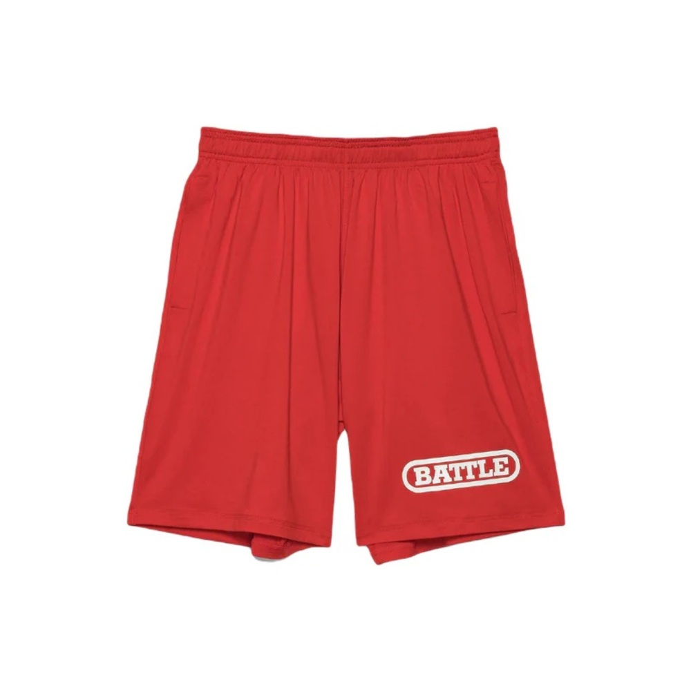 Men's Red Athletic Shorts
